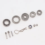 Max 89 Pcs M3 M4 Screws & RC Wheel Shaft & R-Shaped Pins & Lock Nut Assortment