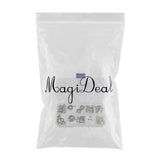 Max 89 Pcs M3 M4 Screws & RC Wheel Shaft & R-Shaped Pins & Lock Nut Assortment