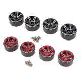 Max 1.9 Inch RC Crawler Metal Beadlock Wheel Rim for 1/10 RC Car Accessory black