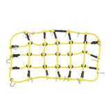 Max Maxb Elastic Rack Luggage Net w/ Hook for 1/8 1/10 RC Vehicles Car yellow