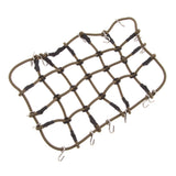 Max Maxb Elastic Rack Luggage Net w/ Hook for 1/8 1/10 RC Vehicles Car army green
