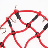 Max Maxb Elastic Rack Luggage Net w/ Hook for 1/8 1/10 RC Vehicles Car red