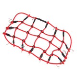 Max Maxb Elastic Rack Luggage Net w/ Hook for 1/8 1/10 RC Vehicles Car red