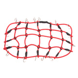 Max Maxb Elastic Rack Luggage Net w/ Hook for 1/8 1/10 RC Vehicles Car red