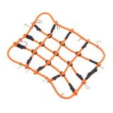 Max Maxb 1/8 1/10 Scale RC Luggage Net for RC Crawler Truck Car Roof Rack Orange