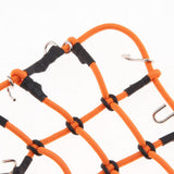 Max Maxb 1/8 1/10 Scale RC Luggage Net for RC Crawler Truck Car Roof Rack Orange