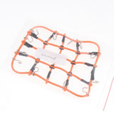 Max Maxb 1/8 1/10 Scale RC Luggage Net for RC Crawler Truck Car Roof Rack Orange