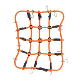 Max Maxb 1/8 1/10 Scale RC Luggage Net for RC Crawler Truck Car Roof Rack Orange