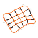 Max Maxb 1/8 1/10 Scale RC Luggage Net for RC Crawler Truck Car Roof Rack Orange