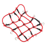 Max Maxb 1/8 1/10 Scale RC Luggage Net for RC Crawler Truck Car Roof Rack Red