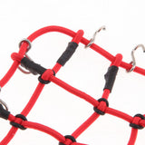 Max Maxb 1/8 1/10 Scale RC Luggage Net for RC Crawler Truck Car Roof Rack Red
