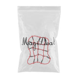 Max Maxb 1/8 1/10 Scale RC Luggage Net for RC Crawler Truck Car Roof Rack Red