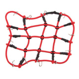 Max Maxb 1/8 1/10 Scale RC Luggage Net for RC Crawler Truck Car Roof Rack Red