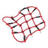 Max Maxb 1/8 1/10 Scale RC Luggage Net for RC Crawler Truck Car Roof Rack Red