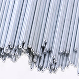 Max 100x Stainless Steel Shaft Round Rod Axles 100mmx2mm for DIY Toy Model Parts