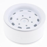 Max 4 Pack 1.9 Beadlock Wheels Rims for 1/10 RC Crawler White Circle