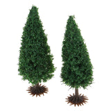 Max 10Pieces Model Tree Sand Table Building Micro Landscape Scenery Layout 6.5cm