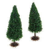 Max 10Pieces Model Tree Sand Table Building Micro Landscape Scenery Layout 6.5cm