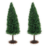 Max 10Pieces Model Tree Sand Table Building Micro Landscape Scenery Layout 8.5cm