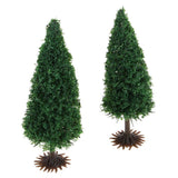 Max 10Pieces Model Tree Sand Table Building Micro Landscape Scenery Layout 11cm