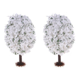 Max 10 Pieces Green Scenery Landscape Model Christmas Tree 4.5-10cm OB 6cm
