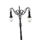 Max 3 Pieces Model Railway Led Lamppost Lamps Yard Street Lights HO Scale 8.8cm