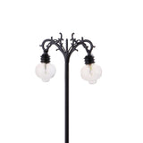 Max 3 Pieces Model Railway Led Lamppost Lamps Yard Street Lights HO Scale 7.5CM