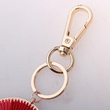 Max Tassel Pendant Key Chain Keyring Fringe Lady Bag Purse Car Keychains Red