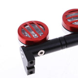 Max 3pieces 1/10 LED Light Bar for RC Car Traxxas TRX4 D90 Axial SCX10 Red