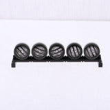 Max 5pieces 1/10 LED Light Bar for RC Car Traxxas TRX4 D90 Axial SCX10 Black