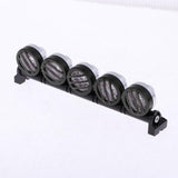 Max 5pieces 1/10 LED Light Bar for RC Car Traxxas TRX4 D90 Axial SCX10 Black
