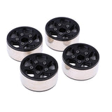 Max 4Pcs 1.9 Beadlock Wheels Rims for 1/10 RC Acces Axial SCX10II D90 D110 CC01