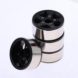 Max 4Pcs 1.9 Beadlock Wheels Rims for 1/10 RC Acces Axial SCX10II D90 D110 CC01