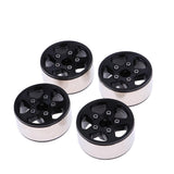 Max 4Pcs 1.9 Beadlock Wheels Rims for 1/10 RC Acces Axial SCX10II D90 D110 CC01