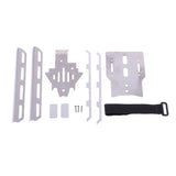 Max Metal Side Pedal Plate Chassis Protective Rearview Mirror for 1:10 RC TRX-4