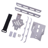 Max Metal Side Pedal Plate Chassis Protective Rearview Mirror for 1:10 RC TRX-4