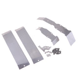 Max Chassis Armor Axle Protector Pedal Plate for 1/10 RC Crawler TRAXXAS TRX-4