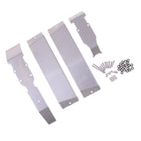 Max Chassis Armor Axle Protector Pedal Plate for 1/10 RC Crawler TRAXXAS TRX-4