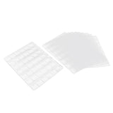 Max 10 Pieces 42-Pocket 3-Holes Coin Holders Collection Album Protector Sheets