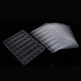 Max 10 Pieces 42-Pocket 3-Holes Coin Holders Collection Album Protector Sheets