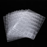 Max 10 Pieces 42-Pocket 3-Holes Coin Holders Collection Album Protector Sheets