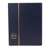 Max Home Decor Leather Paper Money Album 20 sheets Collection Books Blue