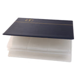 Max Home Decor Leather Paper Money Album 20 sheets Collection Books Blue