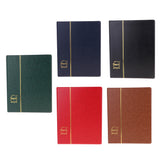 Max Home Decor Leather Paper Money Album 20 sheets Collection Books Blue