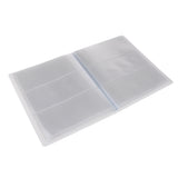 Max Home Decor Leather Paper Money Album 20 sheets Collection Books Blue