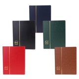 Max Home Decor Leather Paper Money Album 20 sheets Collection Books Blue