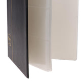 Max Home Decor Leather Paper Money Album 20 sheets Collection Books Black