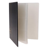 Max Home Decor Leather Paper Money Album 20 sheets Collection Books Black