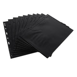 Max 10 Pages TACC Paper Money Banknotes Collection Black Album Holder Full page