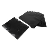 Max 10 Pages TACC Paper Money Banknotes Collection Black Album Holder Full page